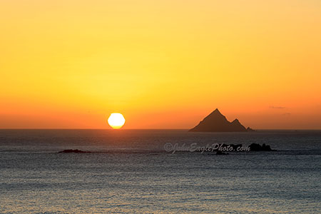 Blasket Island sunset 1